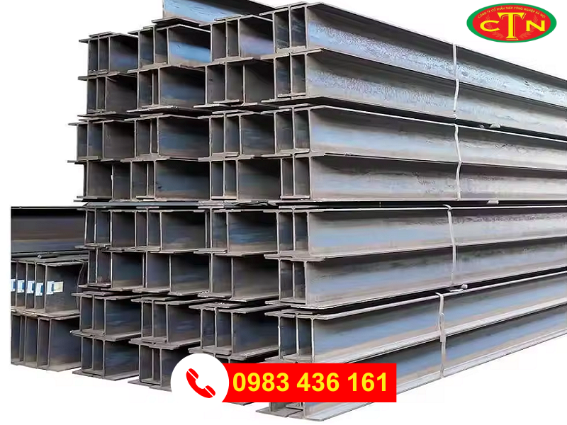 Thép hình I 250 x 125 x 6 x 9 x 12m