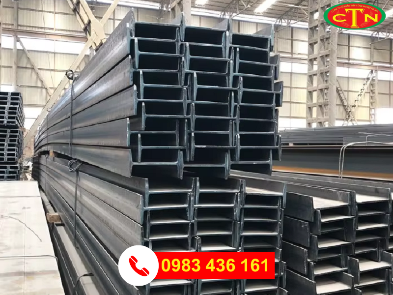 Thép hình I 300 x 150 x 6.5 x 9 x 12m