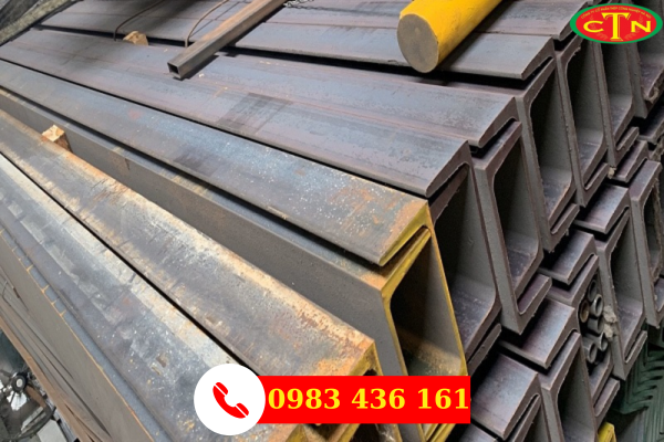 Thép hình U 380 x 100 x 10.5 x 16 x 12m - HQ